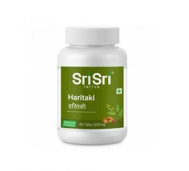 Харитаки, 60 таб, Шри Шри Аюрведа/Таттва, HARITAKI, 60 tab, Sri Sri Ayurveda/Tattva